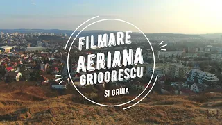 Filmare aeriana a cartierelor Grigorescu si Gruia