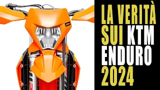 KTM EXC 2024, la nuova gamma Enduro