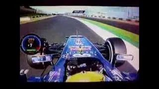 Mark Webber on pole position - Japanese GP 2013