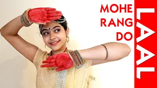 Mohe Rang Do Laal | Bajirao Mastani | Classical dance | Sadhwi Majumder | Dance With Trinayani