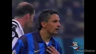 Roberto Baggio vs Juventus 1999 Serie A (All Touches & Actions)