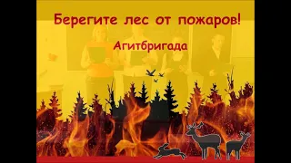 Агитбригада "Берегите лес от пожаров"