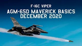 DCS F-16C Viper: AGM-65D Maverick basics. How to use it the right way from cold and dark.