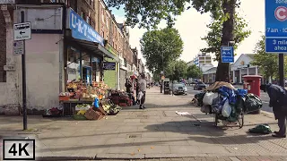 North London Suburb of Stamford Hill Walk 🚶 Residential Area Stroll [4K, 3D Sound]