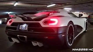 Koenigsegg Agera R INSANE SOUND in Close Parking Garage!!