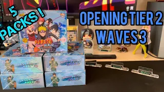 ОТКРЫЛ 5 БОКСОВ NARUTO KAYOU | ДРОП УДИВИЛ! | OPENING 5 NARUTO BOX TIER 2 WAVE 3 | BEST CARDS