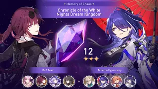 Honkai Star Rail - Memory of Chaos - "Chronicle of the White Nights Dream Kingdom"