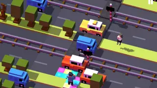 CrossyRoad: PSY Gameplay