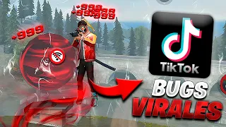 Probé Los BUGS mas VIRALES de Tik Tok🤯 Free Fire