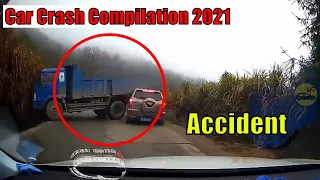 Car Crash Compilation 2021 #141 February road rage dash cam