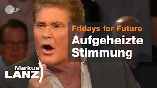 Klima-Krach mit Lindner, Hasselhoff und Neubauer - Markus Lanz vom 04.04.2019 | ZDF