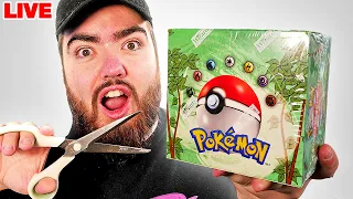 Opening Two VINTAGE Jungle Pokémon Boxes LIVE! *WORTH £10,000*