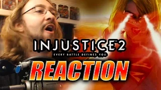 MAX REACTS: Injustice 2 Gameplay Trailer