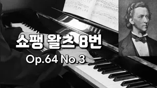 Chopin Waltz Op.64 No.3 (쇼팽 왈츠8번)