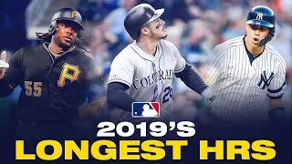 The Longest Home Runs of the 2019 MLB Season!
