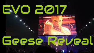 EVO 2017 DragonBall FighterZ Trunks and Tekken Geese Crowd Reactions