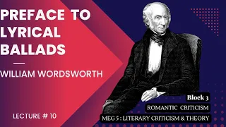 PREFACE TO LYRICAL BALLADS | Wordsworth | LITERARY CRITICISM & THEORY | MEG 5 BLOCK 3| LECTURE#10