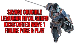 2023 Savage Crucible Paint Master Prototype Figure Lemurian Royal Guard! POSING! SCALE! THE WORKS!