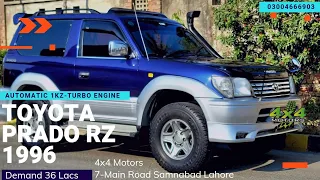 Toyota Land Cruiser Prado RZ 1996 Model 2006 Import Is Up For Sale |Detailed Video| 03004666903 #4x4