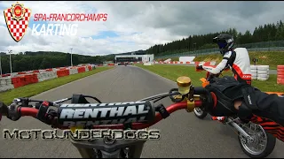 Supermoto Spa Franchorchamps +Crash |MotoUnderDog|