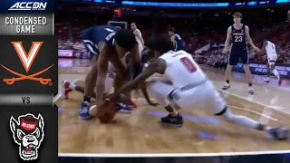 Virginia vs. NC State Condensed Game | 2021-22 ACC Men’s Basketball