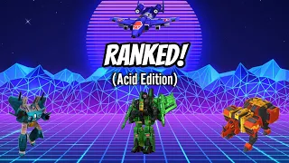 Transformers: Earth Wars Exclusive-Ranking the Acid Bots (#9)