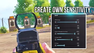 How To Create Own Sensitivity For No Recoil Spray And Accurate spray• BGMI/PUBG MOBILE😱🔥