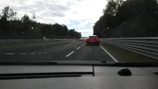 Touristenfahrten - Sep 2016 - Ferrari 458 Italia vs SAAB 9-5 Estate