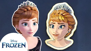 Frozen Pancake Art | Anna | Frozen