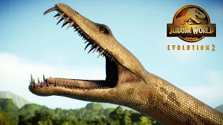 Triassic SEA MONSTERS - Jurassic World Evolution 2 [4K]