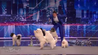 Jump-Roping Dog - Olate Dogs Audition - America's Got Talent Season 7 | Voonathaa - 2017