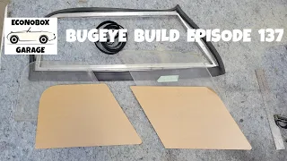 Recreating the plexiglass panels for the Frogeye Sprite's side curtains. Bugeye Build Episode 137