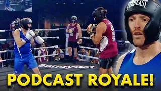 WE FOUGHT AT THE PODCAST ROYALE!