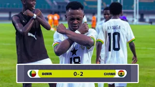 Ghana 🇬🇭 2-0 Benin 🇧🇯: Goals & Highlights All Actions - Wafu Zone B U17