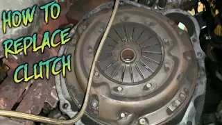 HOW TO REPLACE 240SX CLUTCH