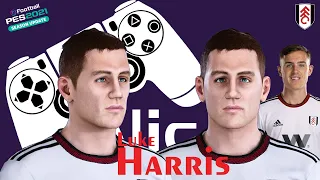 Luke Harris Face Build PES 2021 | PES 2020 | Fulham | NisNiz Channel