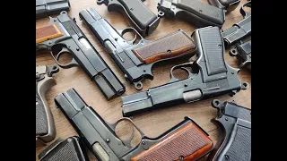 Hungarian FEG Hi-Power Pistols