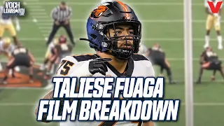 New Orleans Saints Taliese Fuaga is a man amongst boys | Film Breakdown | Voch Lombardi Live