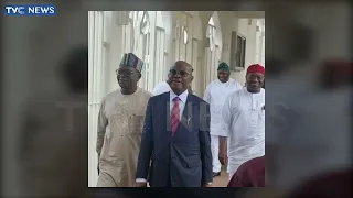 TRENDING: Wike, Other Former G-5 Governors Visit President Tinubu