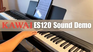 Kawai ES120 Piano Sound Demo (No Talking)