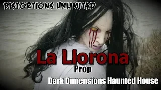 La Llorona Halloween Horror Haunted House Prop by Distortions Unlimited Curse of Weeping Woman Ghost