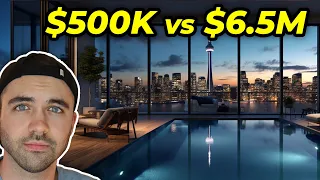$500K vs $6,500,000 Toronto Condo