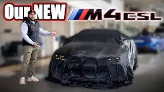 COLLECTING our BRAND NEW BMW M4 CSL!!
