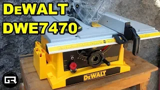 SIERRA DE BANCO DeWALT DWE7470