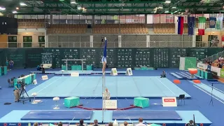 2024 Slovenia World Cup  Horizontal Bar Final 16.8 Chia-Hung TANG斯洛維尼亞世界盃 單槓預賽 唐嘉鴻