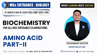 Biochemistry Amino In Acid Part 2 | MSc Entrance