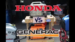 Honda EU 2000i Vs Generac iQ2000 Comparison, Sound Test, Which is REALLY quieter or a better buy?