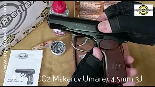 Pistola CO2 Makarov Umarex 4 5mm 3J   Arqueromedieval com