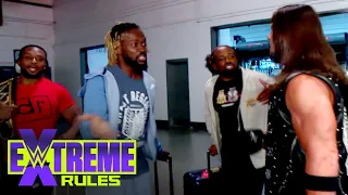 New Day brawl with Styles & Omos backstage: WWE Extreme Rules Kickoff Show (WWE Network Exclusive)