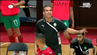 ملخص مباراة المغرب ومصر  5-2 || نصف النهائي كأس العرب لكرة الصالات 2022 || المغرب ضد مصر كرة الصالات